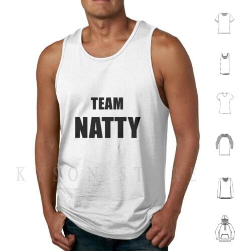 Team Natty ( Natural Bodybuilding ) Tank Tops Vest 100% Cotton Team Natty Natural Bodybuilding Bodybuilding