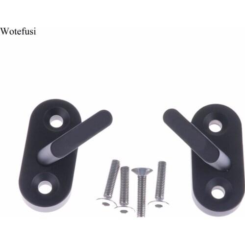 Wotefusi Windshield Spot Lamp Driving Light Black Mount Brackets For Jeep Wrangler 07-16 08 09 10 11 2013 14 2015 [QPA271]