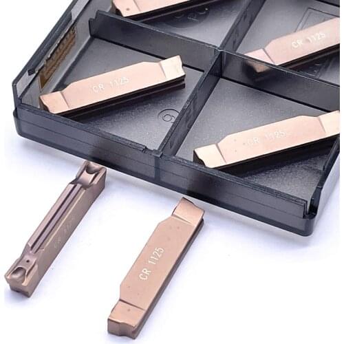 N123G2 0400 004 CR1125/TF4225 Slotted Cutting Blade Lathe Tool Metal Turning Tools Tungsten Carbide N123G2 Cutting Tool