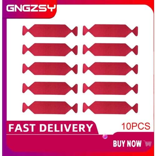 10PCS Slim Suede Microfiber Cloth Edge Carbon Fiber Vinyl Car Wrap Squeegee Window Tint Scraper Non-Scratch Protect Fabric D26