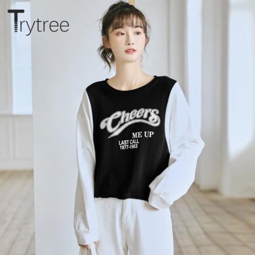 Женские короткие толстовки Trytree China At AliExpress