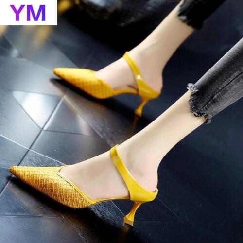 Luxury Women Pumps High Heels Sexy Pointed Toe Slip-on Wedding Party Brand Fashion Shoes for Lady Size 35-39 Zapatos Para Mujer