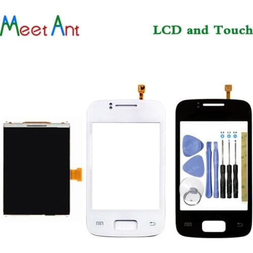 High Quality 3.14'' For Samsung Galaxy Y Duos S6102 Lcd Display With Touch Screen Digitizer Sensor