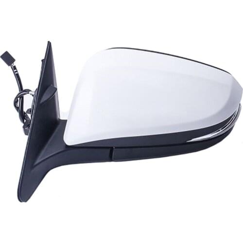 1 Pieces Power Heated&Adjustable Glass LED Lamp L/RH Side Mirror For Toyota Highlander 2015-2018