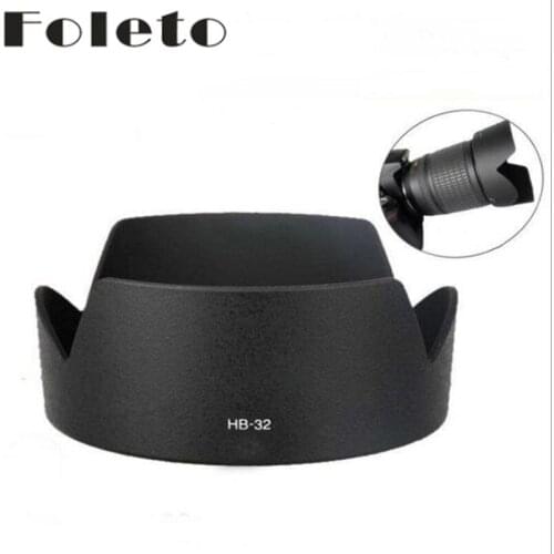 10pcs HB-32 HB32 Lens Hood Bayonet Flower Shade Protector HB 32 for Nikon d90 d80 AF-S DX 18-105mm 18-135mm 18-70mm 18-140mm