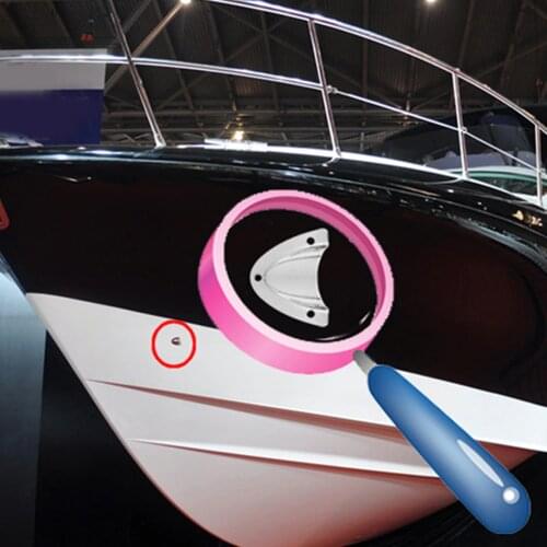 2 Pieces Stainless Steel Clam Shell Wire Cable Vent Cover Marine Ventilation For Boat