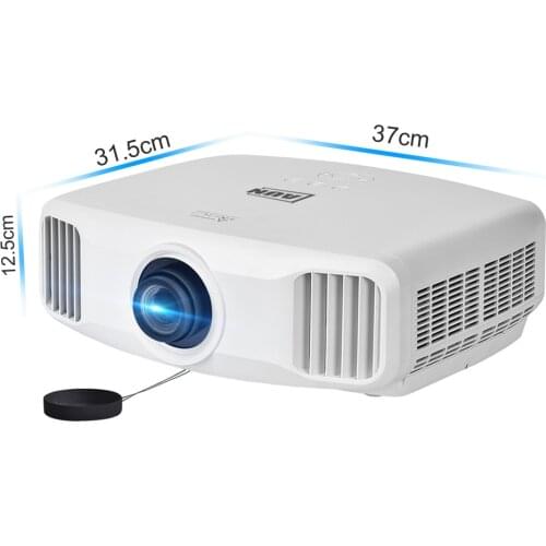 AUN 3LCD Projector AKEY2x Built-in Android 5.1 WIFI ,Support 4K Decode , Resolution 1920x1200