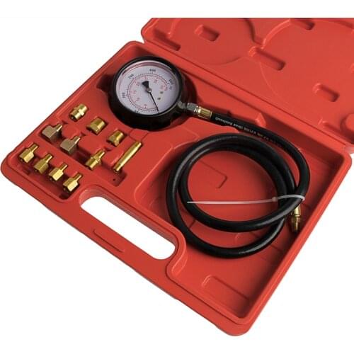 Auto Car Wave Box Cylinder Oil Pressure Meter Tester Pressure Gauge Test Tools J60F