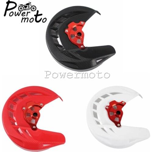 For Honda CR CRF 125R 250R 250X 450R 450X 450RX 2004-2018 Motocross Dirt Bike X-Brake Front Disc Cover Guard Protection