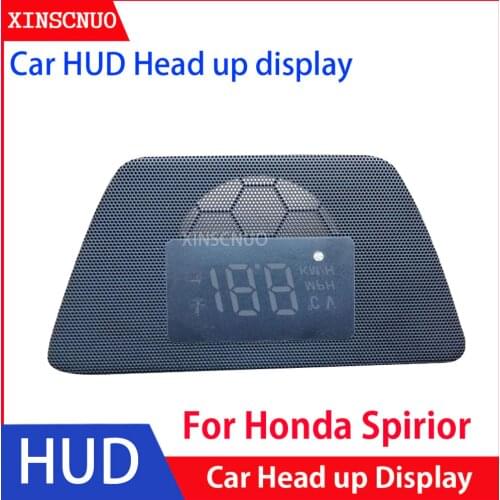 OBD Auto Electronic HUD Head Up Display For Honda Spirior 2009-2013 Safe Driving Screen Digital Speedometer OBD2 display