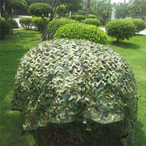 Outdoor Hunting blind camouflage net fabric Hunting Tent Woodlands Camouflage net Camping Military jungle car drop netting 3*5M