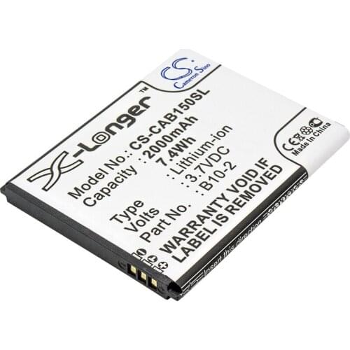 Cameron Sino Mobile SmartPhone Replacement Li-ion Battery 2000mAh For B10-2 GIONEE B15, B15Q, B15Q AM Free Tools