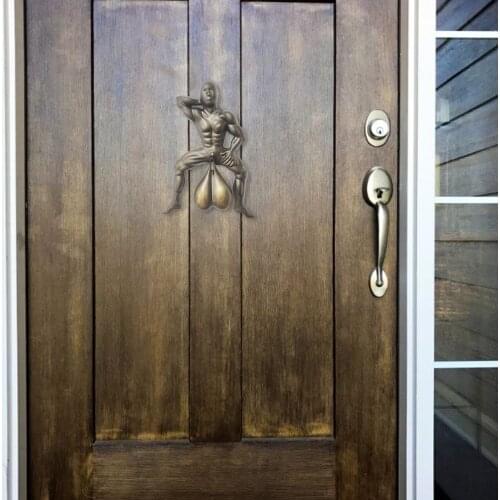 Creative Funny Doorbell Interesting Funny Wall Decoration Hanging Ornaments Crafts Courtyard Porch Welcome Vintage Door Bell