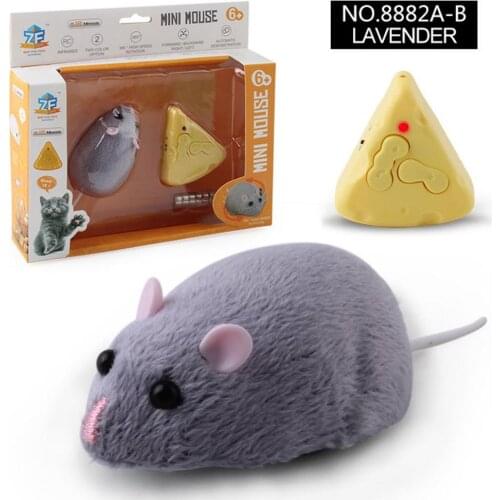 Mouse Rat RC Infrared Remote Control Trick Toy Cat/Dog Chew Training Toys