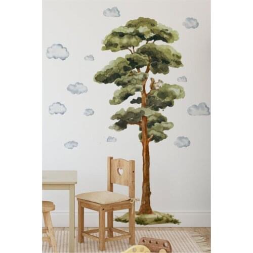 50x100 CM Sincabın Tree Wall Adhesive Home Decor Pvc Folye Baby Kids Nursery Accessory Self-Adhesive Wall Paper trend
