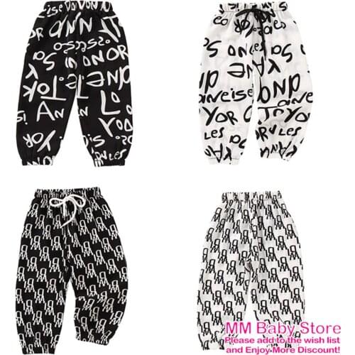 New Summer 2-8Years Childrens Trousers Boys Breathable Bloomers Girls Baby Anti- Mosquito Kids Pants