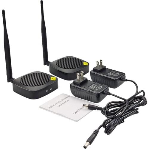 50m Wireless Transmission HDMI-compatible Extender Transmitter Receiver Video Converter Laptop PC To Monitor TV HDTV Projector