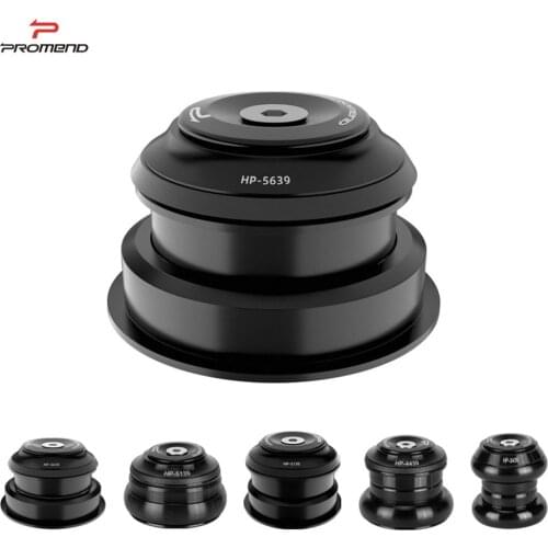 PROMEND MTB Bicycle Headset with Bottom Bowl 28.6mm Mountain Bike Palin Front Fork Eight-piece CNC Aluminum Alloy Accessories