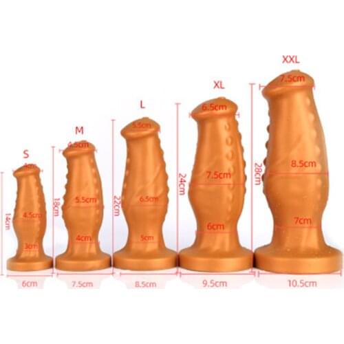 Sex Shop Huge Anal Dildo Silicone Big Butt Plug Anal Dilator G spot Stimulator Sex Toys for Women Men