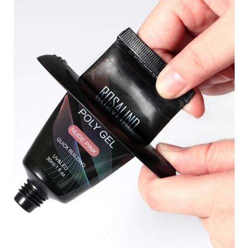 Toothpaste Squeezer Exquisite Easy-carrying ABS Nail Gel Tube Squeezer for Girl Nail Builder Gel Tuber Squeezer for Beauty