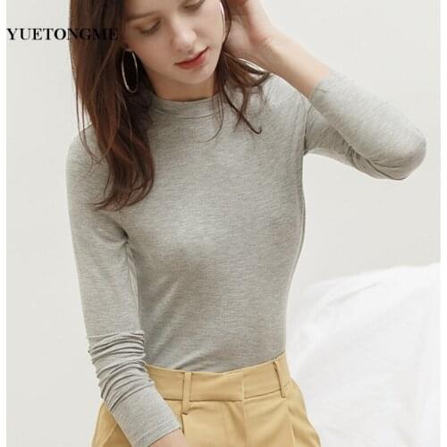 YUETONGME Women's Plain T-shirts