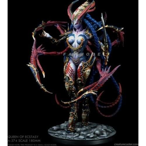 180mm Resin model kits figure colorless and self-assembled A-374