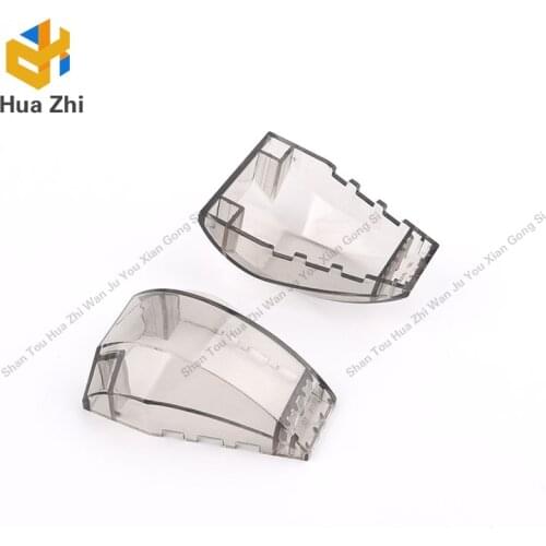 2PCS 41883 Windscreen 6 x4 x2 Building Blocks Parts MOC DIY Education Build Toys Brick