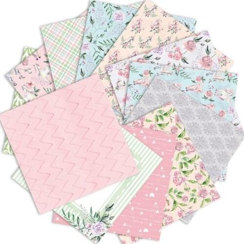 6 Inch Paper Pack Scrapbooking Craft Paper 24 Sheets