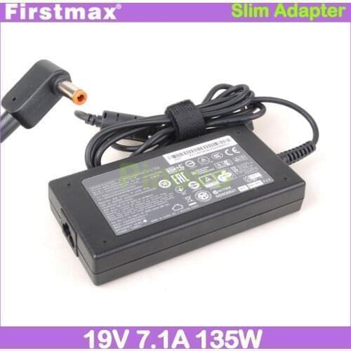 Firstmax ac adapter 19V 7.1A 135W laptop charger for Medion Erazer P7651 MD60810 MD60811 P7652 MD61200 Akoya P4010D poewr supply