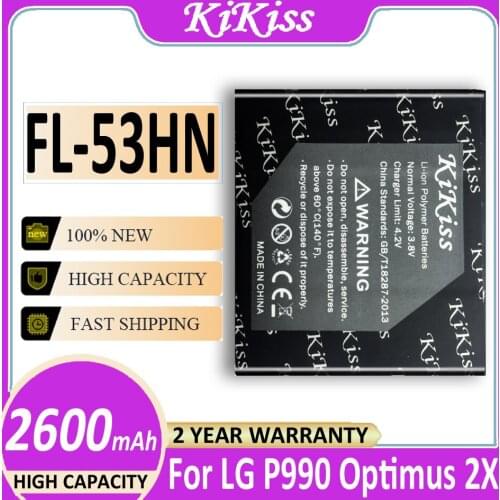2600mAh Phone Battery FL-53HN For LG P990 Optimus 2X / 3D P920 P925 P993 P999 C729 SU660 FL 53HN + Tracking Number