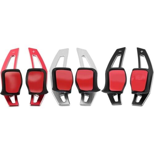 Car Accesories Steering wheel shift paddle For VW Tiguan Golf 6 MK5 MK6 Jetta GTI R20 R36 CC Scirocco Shifter Extension
