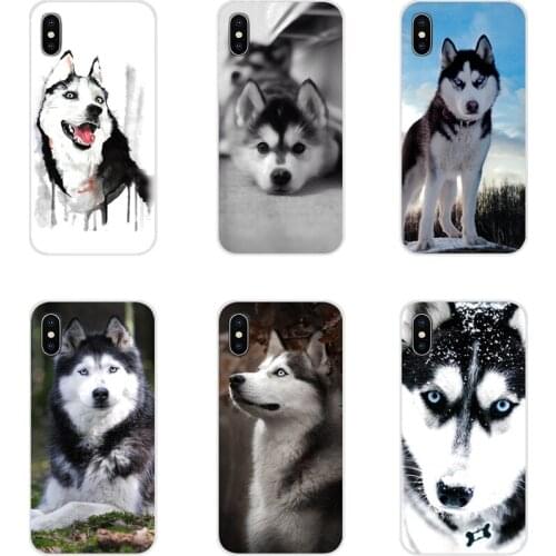 For Huawei Honor 4C 5C 6X 7 7A 7C 8 9 10 8C 8S 8X 9X 10I 20 Lite Pro Alaskan Malamute Siberian husky dog Cell Phone Shell Covers