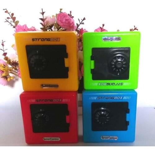 Children Combination Code Safe Lock Piggy Bank Creative Fashion Small Gifts For Kids Money Box For Saving Coins