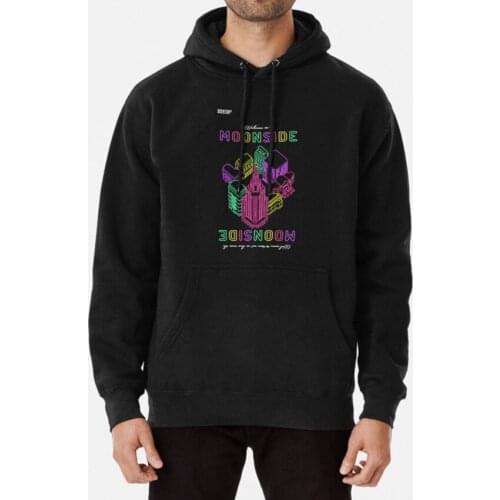 Welcome To Moonside Hoodie Earthbound Moonside Snes Retro Ape Welcome Ness Paula Jeff