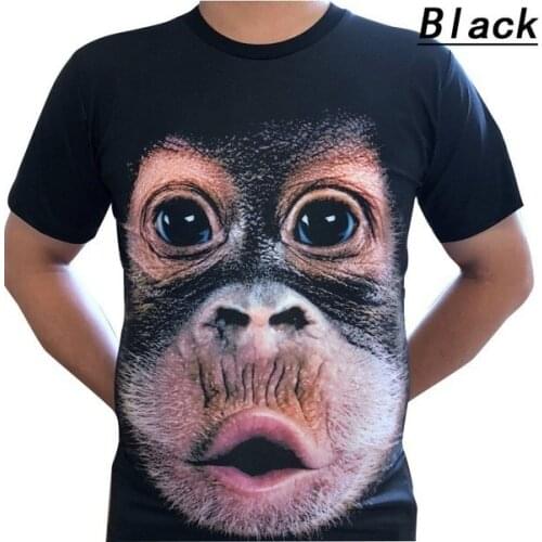 Summer Funny Men/Women Fashion 3D Graphic Animal Pattern Print Cool Short Sleeve Comfortable Tops XXS-4XL T-Shirt