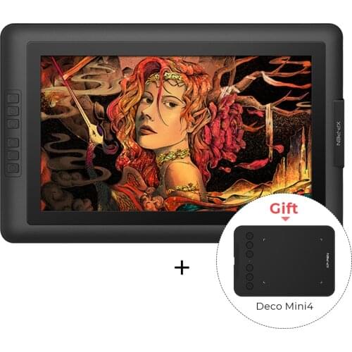 XP-Pen Artist15.6 Drawing tablet Graphic monitor Digital Pen Display Graphics with 8192 Pen Pressure 178 degree of visual angle
