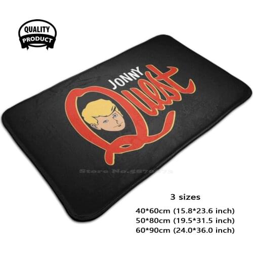 Jonny Classic 1964 3D Soft Non-Slip Mat Rug Carpet Foot Pad Retro Quest Vintage Dr Funny Movie