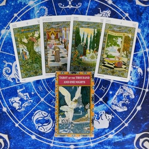 The Thousand And One Nights Tarot Cards Divination Deck Entertainment Parties Board Game Support drop shipping 78 Pcs/Box