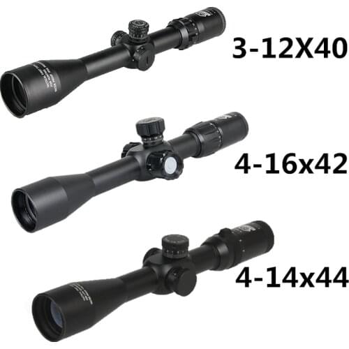 Canis Latrans Rifle Scope Hunting Scope 3-12X40 Rifle Scoep 4-16x42SFIRF Rifle Scope 4-14x44SFF Side Focus Hunter Shooting Scope