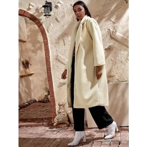 Autumn Winter Women Faux Fur Coat Casual Plus Size 4Xl Long Women Jacket Female Thick Warm Outwear Oversize Fur Mujer Chaqueta