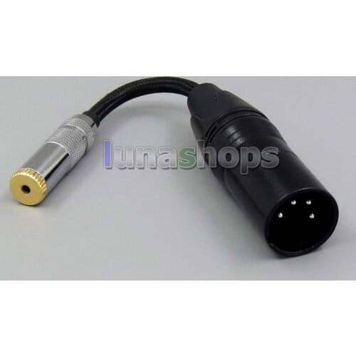 Net Shielding 4pin xlr Male to 2.5mm Balanced female audio adapter Converter cable for XDP-300r AMP etc LN006065