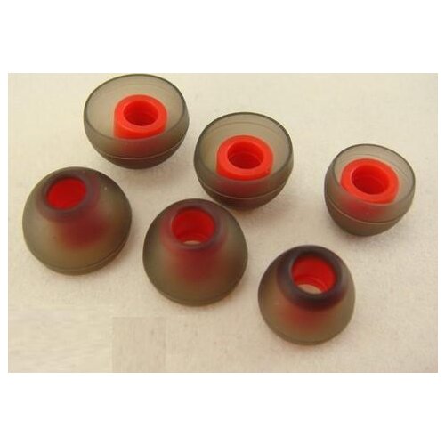 Silicone rubber head headphone earmuffs Silicone earmuffs 5pairs(big+mid+small for each) total 15pairs