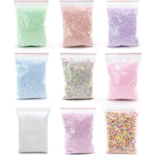 Snow Slime Balls Accessories Foam Additives Slimes Beads All For Slime Foam Filler Charms Clay Diy Lizun Craft Supplies