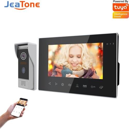 Doornanny WiFi Video Intercom System For Home Apartment AHD720P Wild Angle Doorbell Doorphone Kit Wireless Tuya Smart