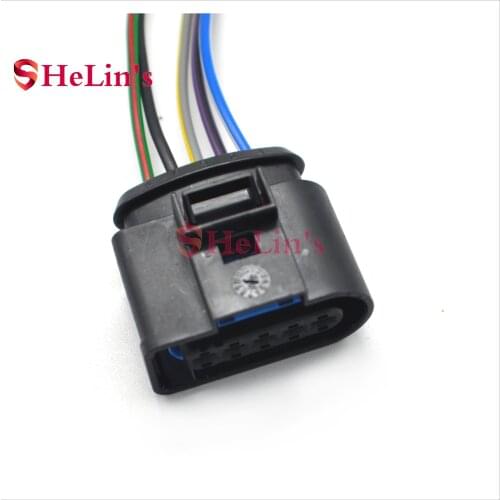 Air Flow MAF Meter Sensor Connector Plug Pigtail For Volga LADA Hyundai Kia Volvo Mercedes-Benz 5WK96431 5WK9 6431