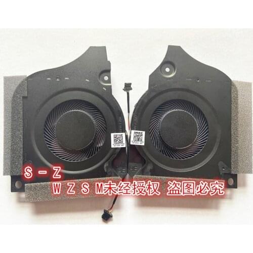 WZSM Cpu Gpu Cooling Fan cooler radiator for DELL INSPIRON G5-5590 G7-7590 G7-7790 0C04TH C04TH 006KT2 06KT2 DC12V 1A 4PIN