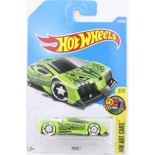 2017-135 Hot Wheels ZOTIC Mini Alloy Coupe 1/64 Metal Diecast Model Car Kids Toys Gift
