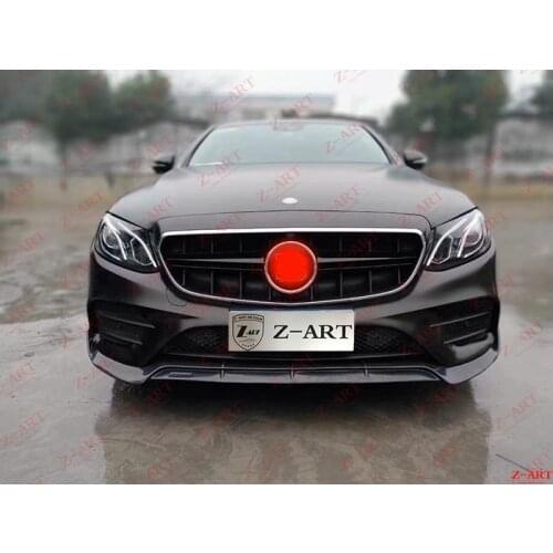 2017-2019 Z-ART for E Coupe carbon fiber front lip for C238 carbon fiber front chin carbon fiber front spoiler
