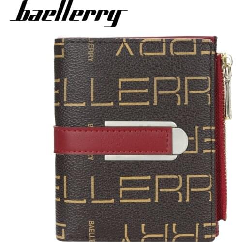 2021 Fashion Short Women Wallets Slim Top Quality PU Female Wallets Card Holder Female Purse Zipper Brand Wallet For Girl