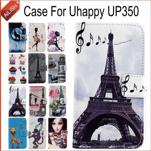 AiLiShi Factory Direct! For Uhappy UP350 Case Flip Holder Wallet Leather Case Cover Bag 100% Special Phone Accessories